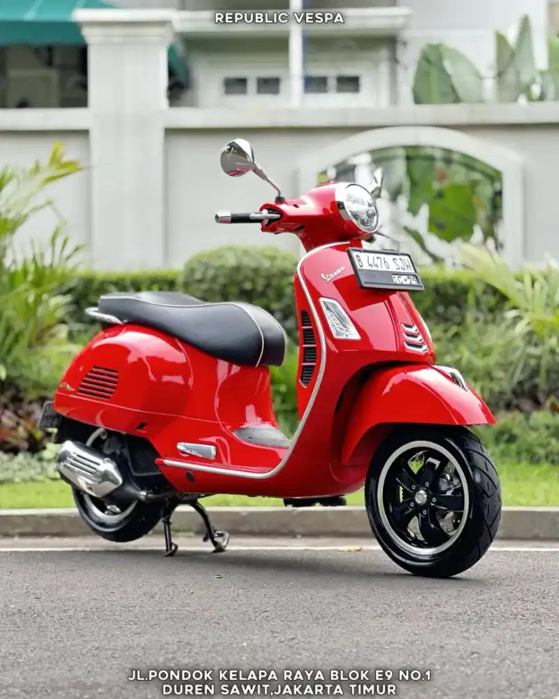 DIJUAL PIAGGIO VESPA GTS 4V 150 IGET ABS LED TH 2019 PERFECT CONDITION