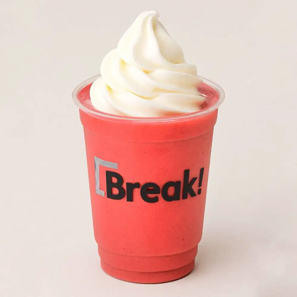 Break Drink Strawberry Yoghurt Ice Cream - Menerima Pesanan Banyak
