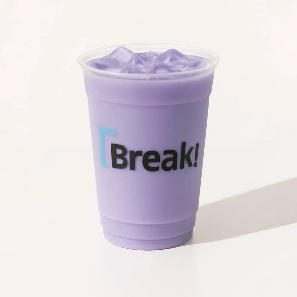 Break Drink Iced Taro Latte - Menerima Pesanan Banyak