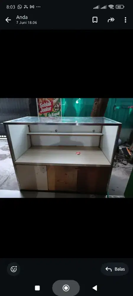 di jual etalase