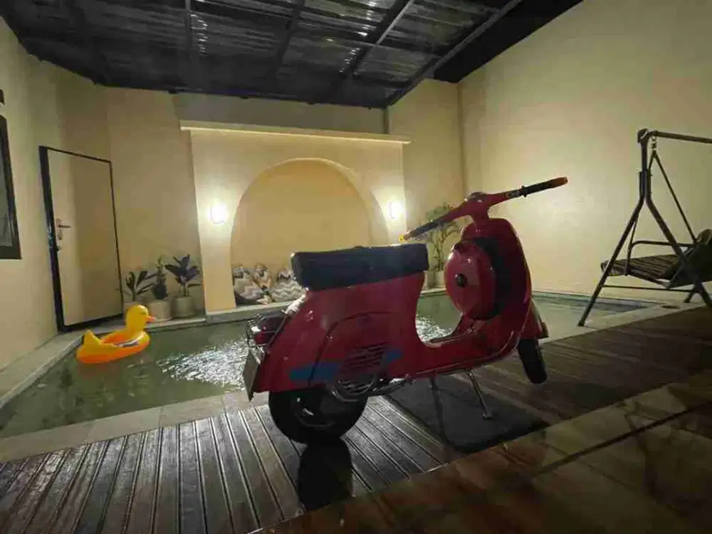 Rumah dengan private pool LT 355 di Pamulang 2 akses 10 menit ke Pasar Modern dan Tol Ciater BSD