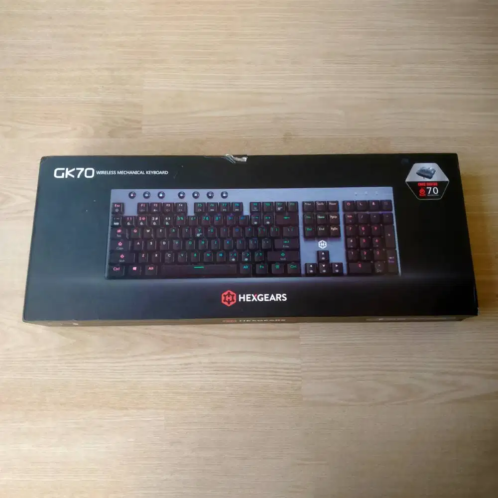 Hexgears GK70 Venture Low Profile Bluetooth Mechanical Gaming Keyboard