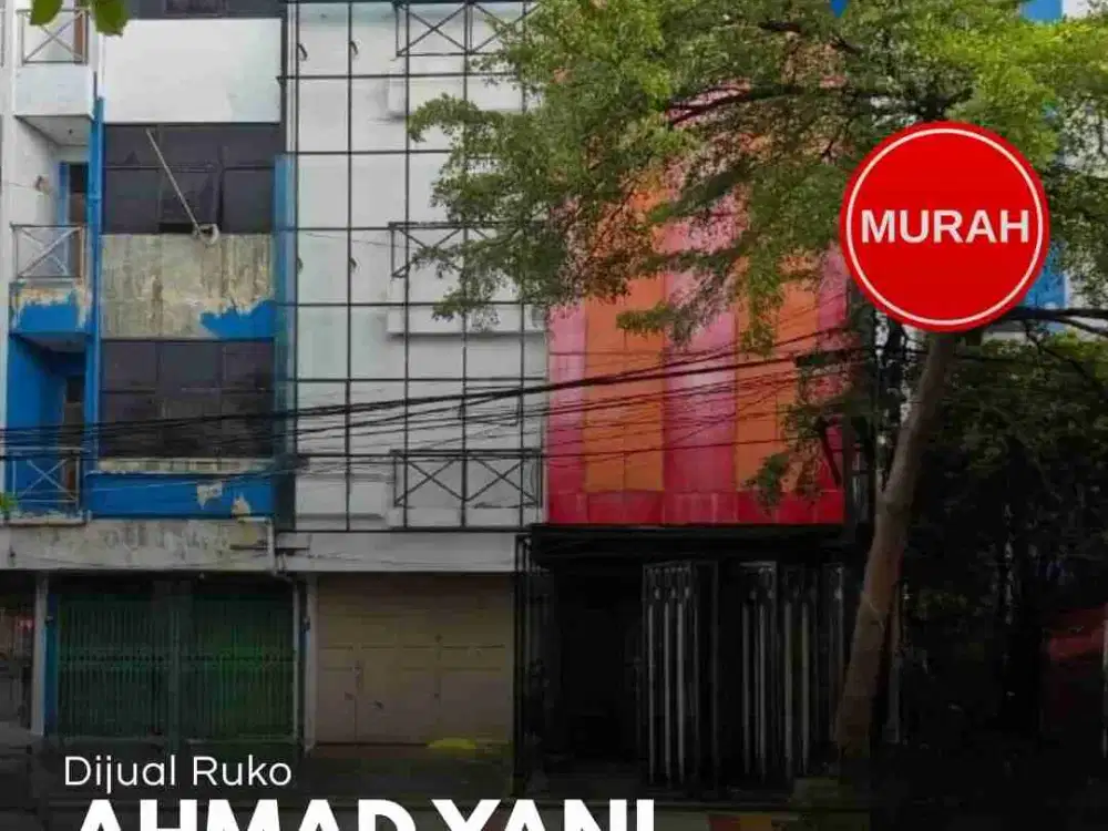 termurah! ruko di bawah njop mainroad ahmad yani bandung tengah