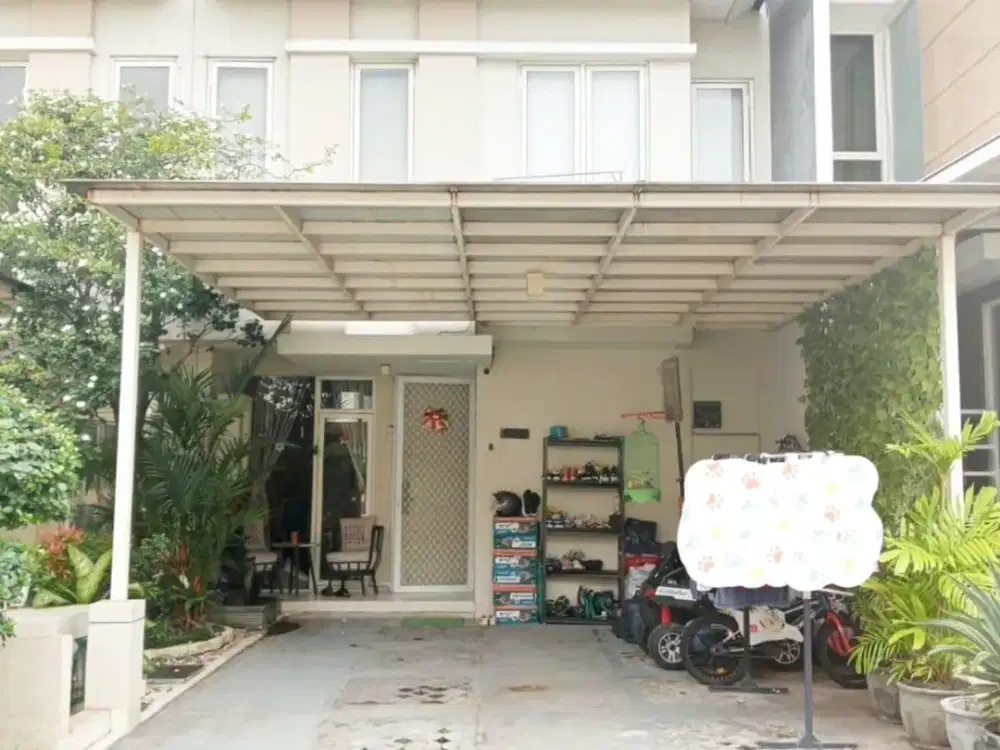 Rumah Grand Pakuwon cluster Canberra 2 lantai.