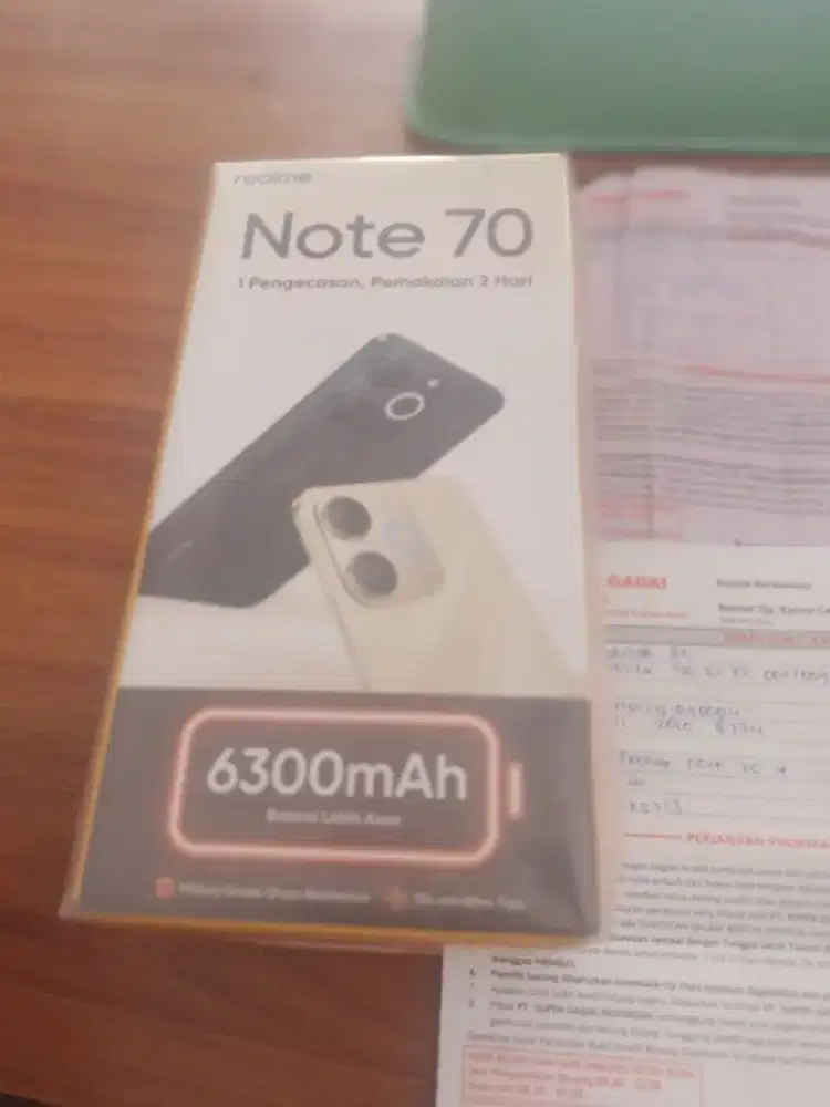 Realme Note 70 lengkap mulus