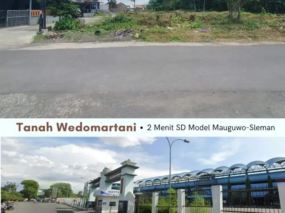 Tanah Dijual 2km FBE UII 255m² Siap Bangun