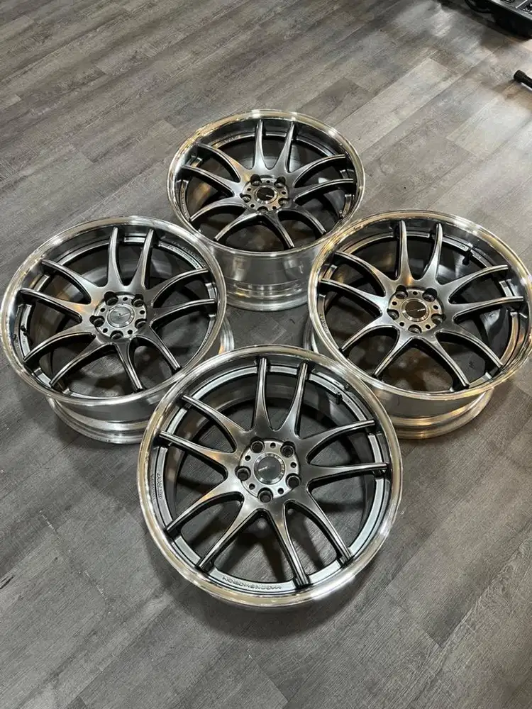 Work Kiwami cr2p r19 japan like new polll pcd 5x112