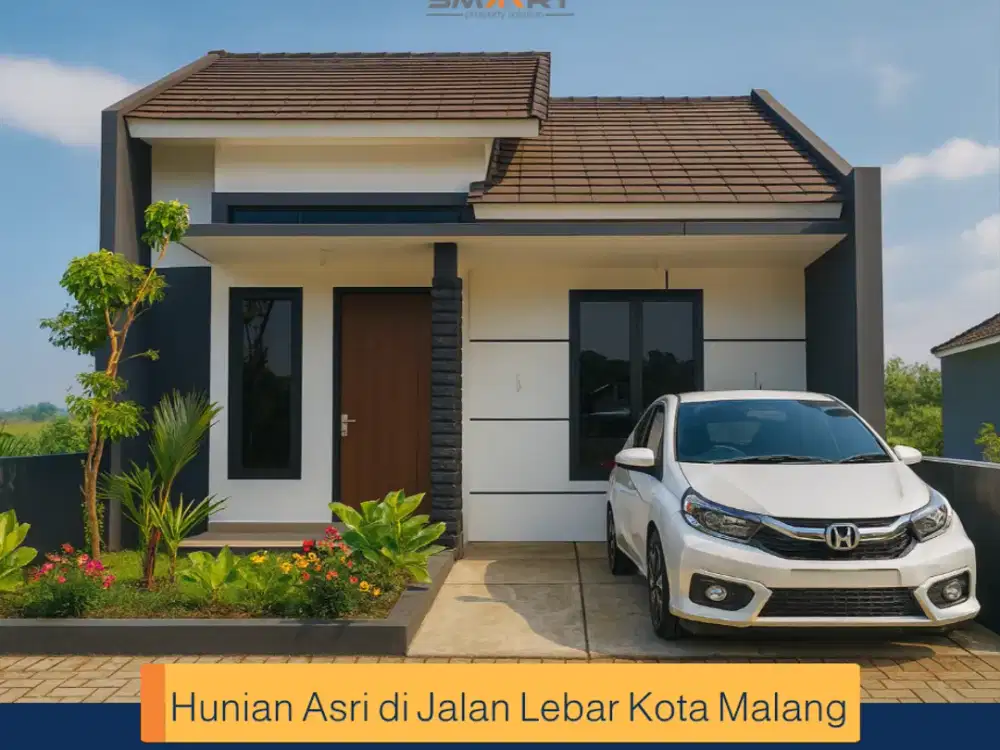Rumah Siap Huni – Bandulan Kota Malang, Jalan Luas Nyaman Mobil