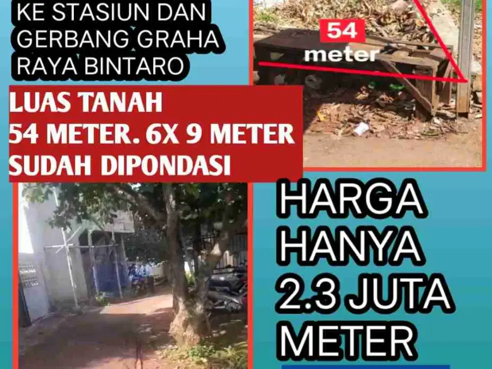 KAVLLING AKSES MOBIL DI BINTARO SEKTOR 9 HARGA EKONOMIS BISA KPRTANPA BUNGA
