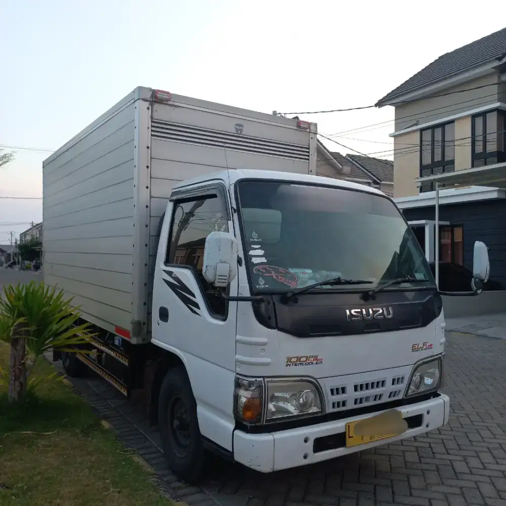Dijual Isuzu Elf NKR 55 Box LWB Long 2017 Istimewa