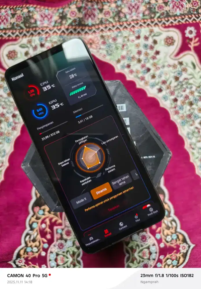 Asus ROG PHONE 5S PRO 18/512