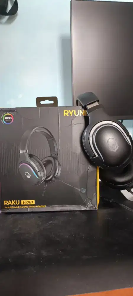 Headphone Ryunix HXW1 RAKU Wired Headset