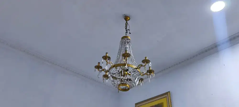 Lampu kristal ada 3 pcs