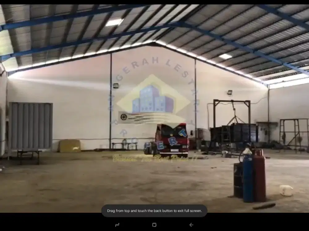 Disewakan Gudang di kemuning legok Tangerang 2 km ke tol legok