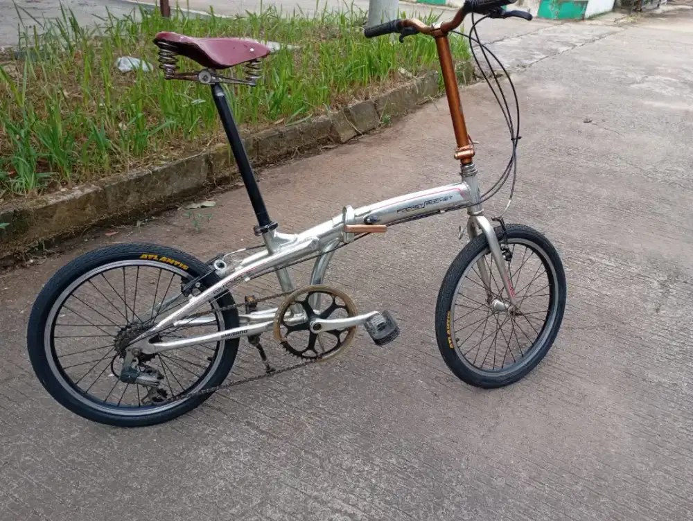 Sepeda Lipat Wymcle Pocket Rocket UK 20 Alloy