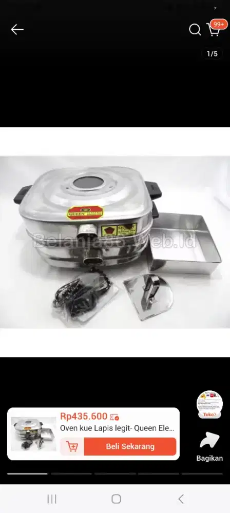 Oven lapis legit 700watt