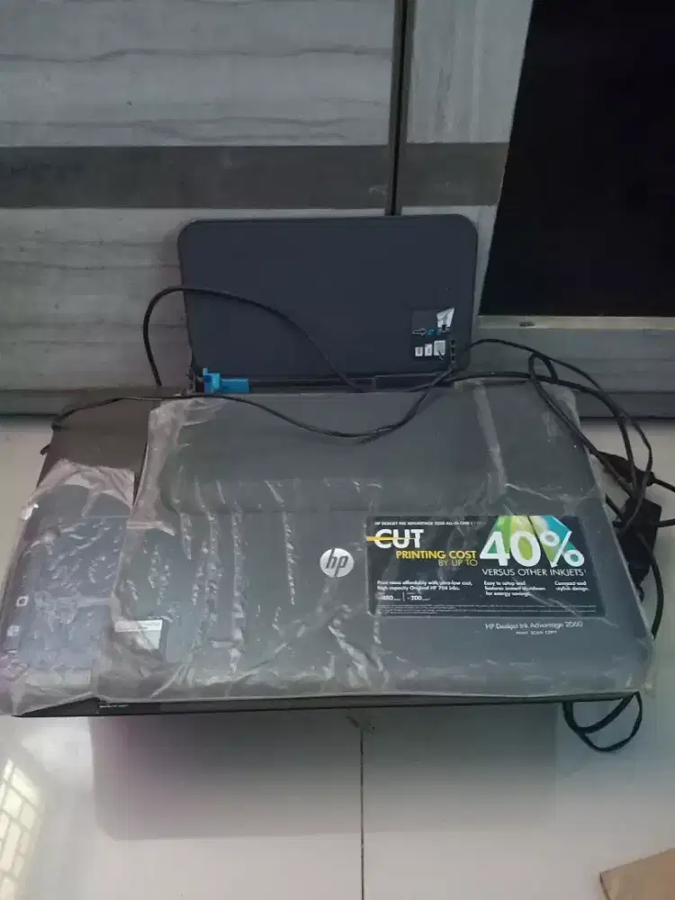 Dijual printer HP deskjet ink advance 2060 All in one K110.