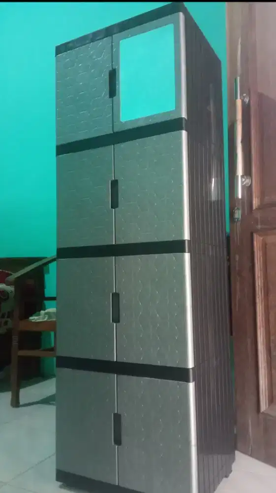Lemari plastik new baru