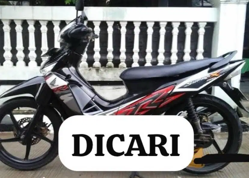 Di Cari Supra X 125 Double Disk DD Tahun 2009 Ke Atas Supra X 2011
