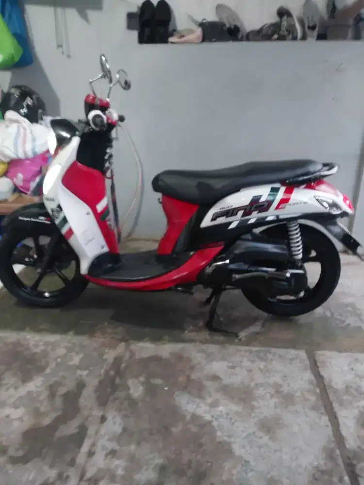 Yamaha fino th 2014 surat lengkap pajak hidup plat f kabupaten