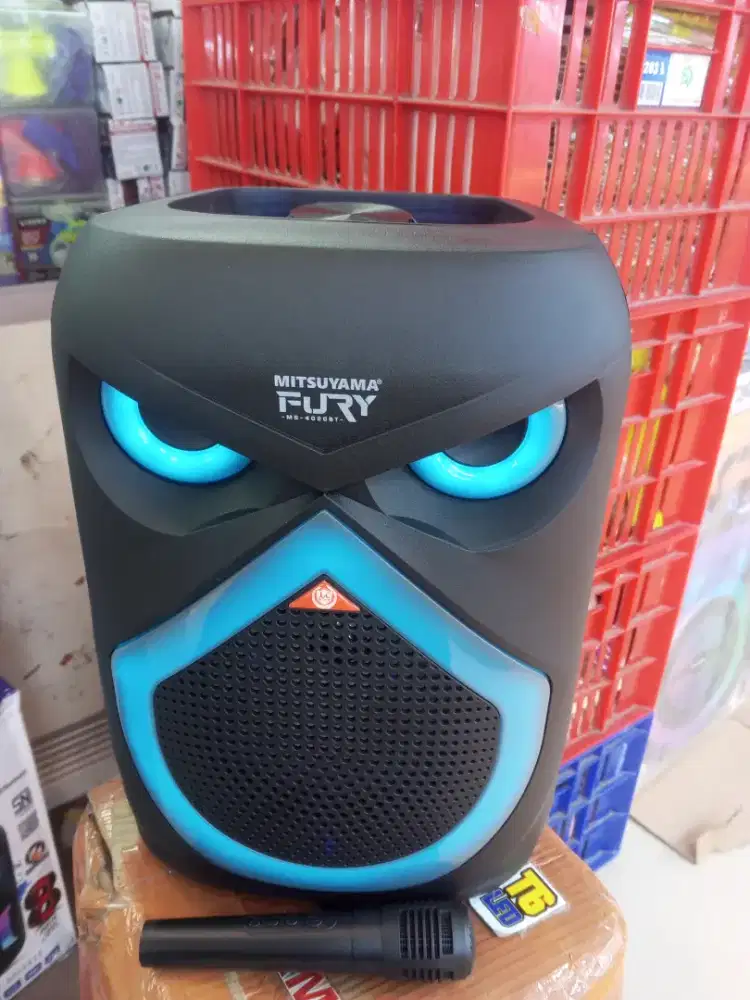 Speaker bluetooth karaoke 8, 5 in stand