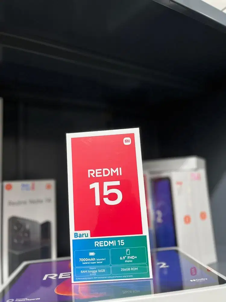 PROMO NEW REDMI 15 GARANSI XIAOMI INDONESIA!! BISA KREDIT TANPA DP!!