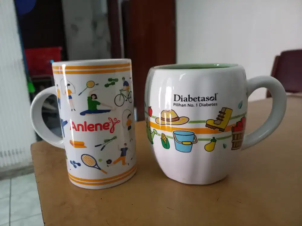 Mug Diabetasol, Anlene, HiLo - ORIGINAL.
