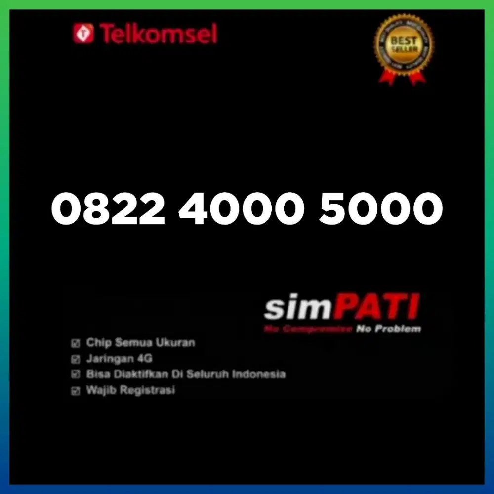 Nomor cantik simpati Telkomsel seri double ribuan