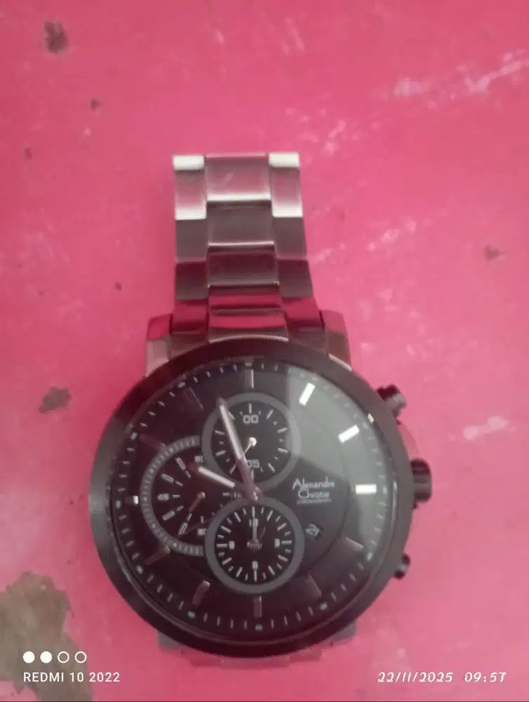 Di jual jam alexandre christie 3650 mc batangan