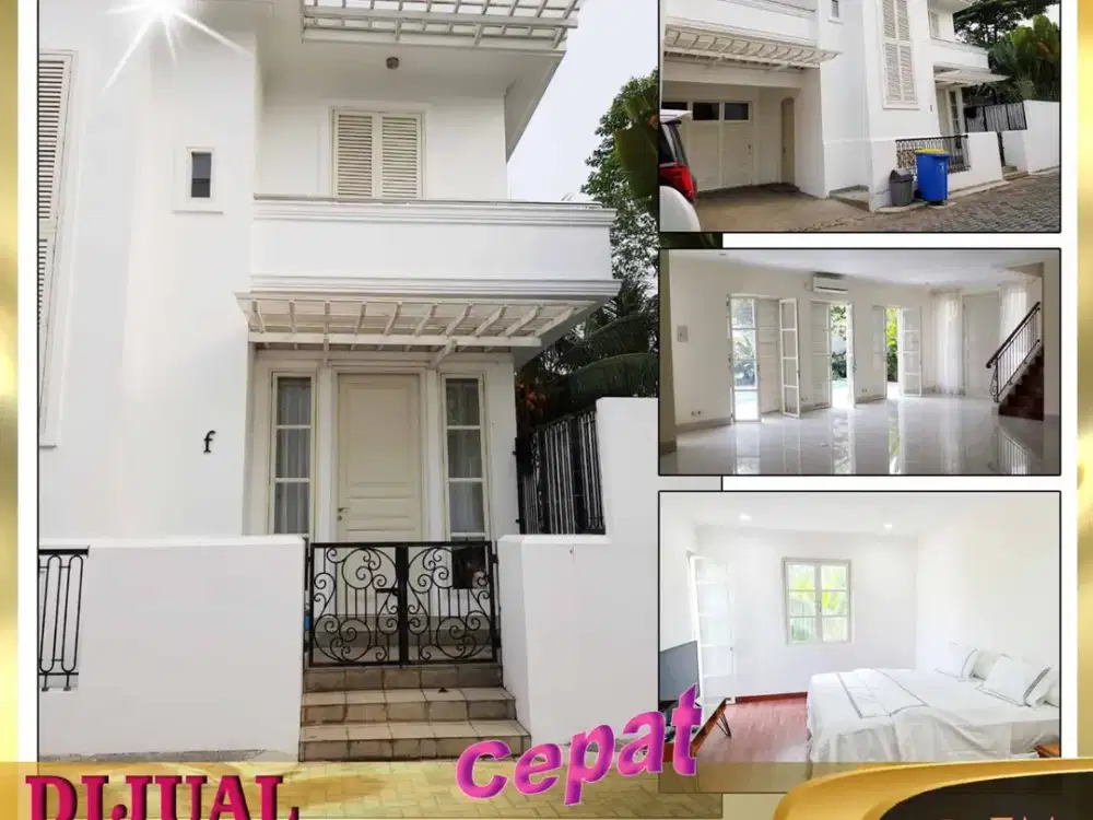 DIJUAL MURAH RUMAH 3.5 LANTAI 12.5 X 20 DI KEMANG MAMPANG PERAPATAN JAKARTA SELATAN