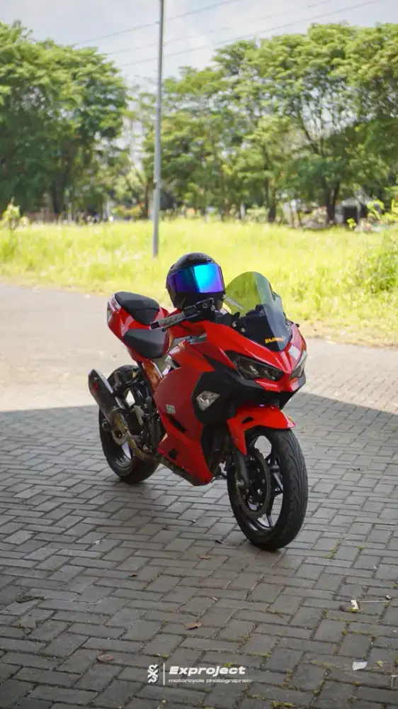Kawasaki ninja 250 kilometer rendah