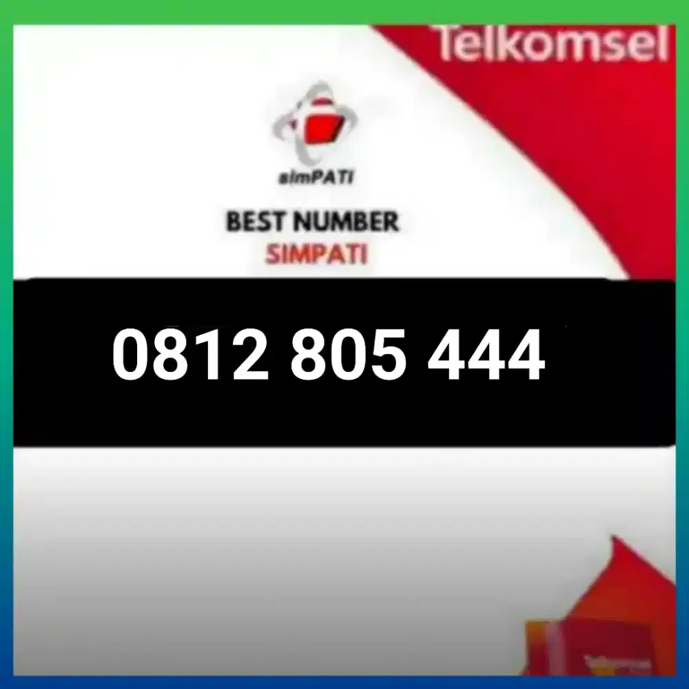 Nomor cantik simpati Telkomsel super 10digit serian bos