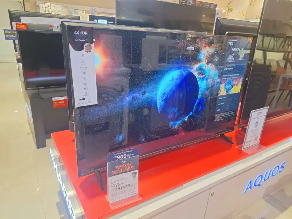 Tcl google tv 55 inci