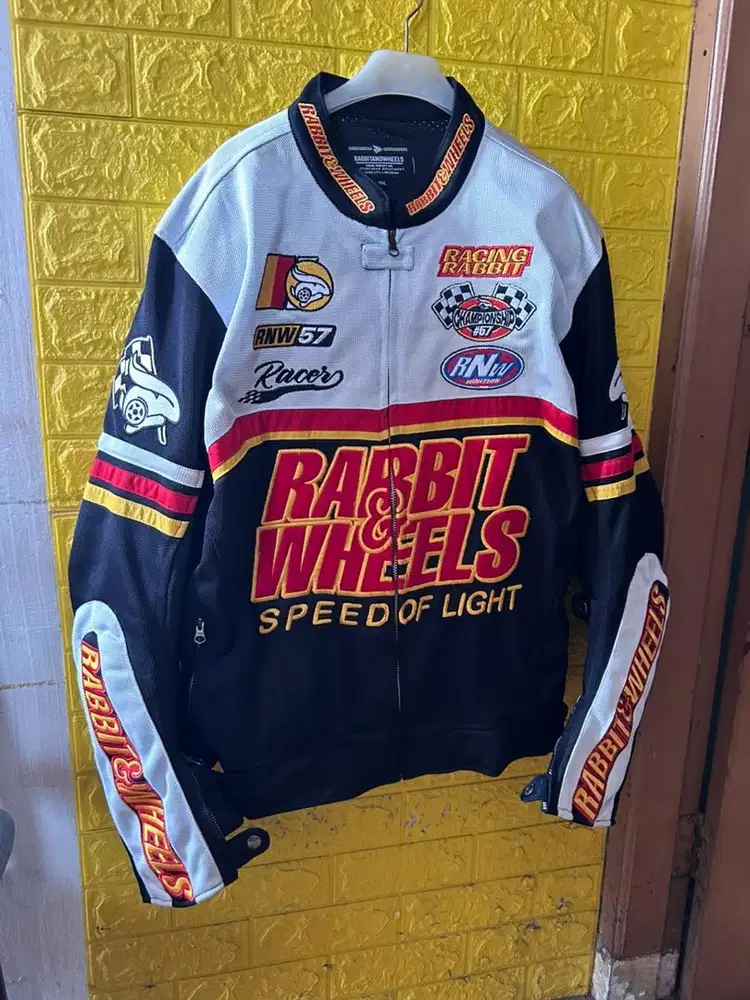 Jaket Rabbit and Wheels RNW Neo Langka Size XXL Fit XL Second Mulus