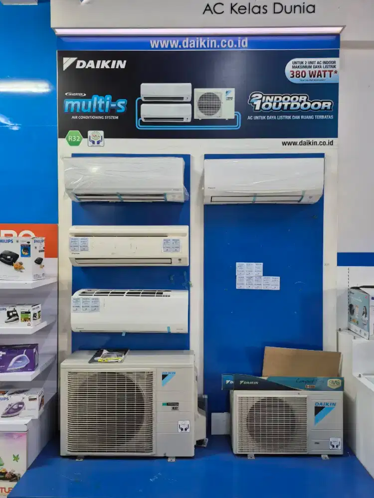 AC DAIKIN PROMO CREDIT BUNGA 0% FREE 2KALI CICILAN