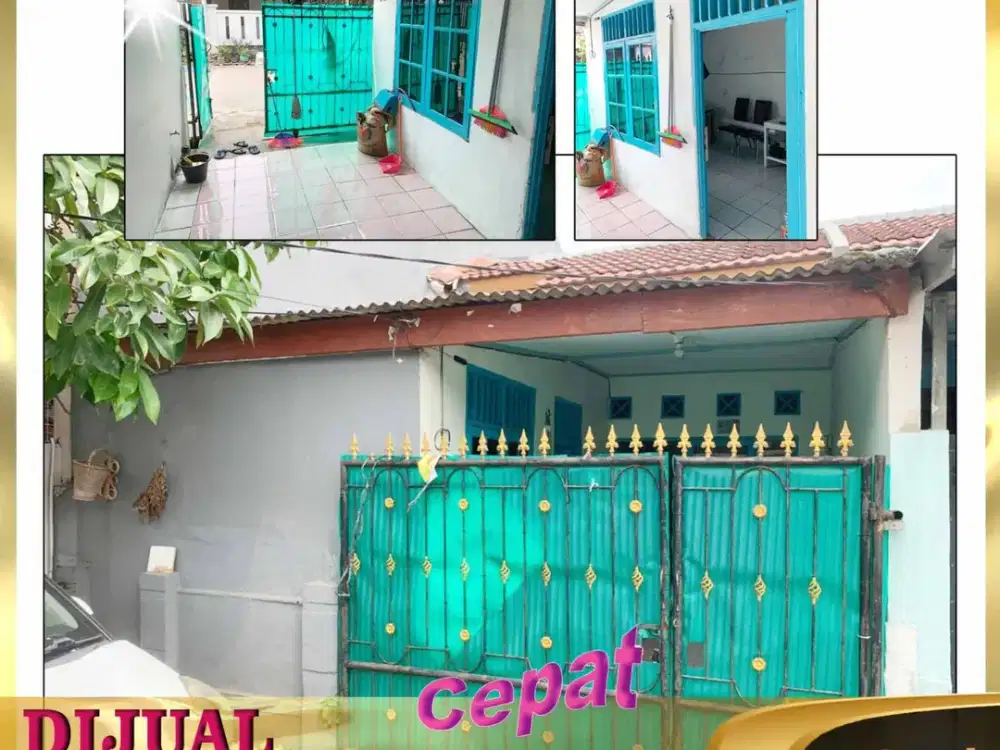 DIJUAL MURAH RUMAH 1 LANTAI 5 X 12 VILLA TOMANG BARU PASAR KEMIS TANGERANG