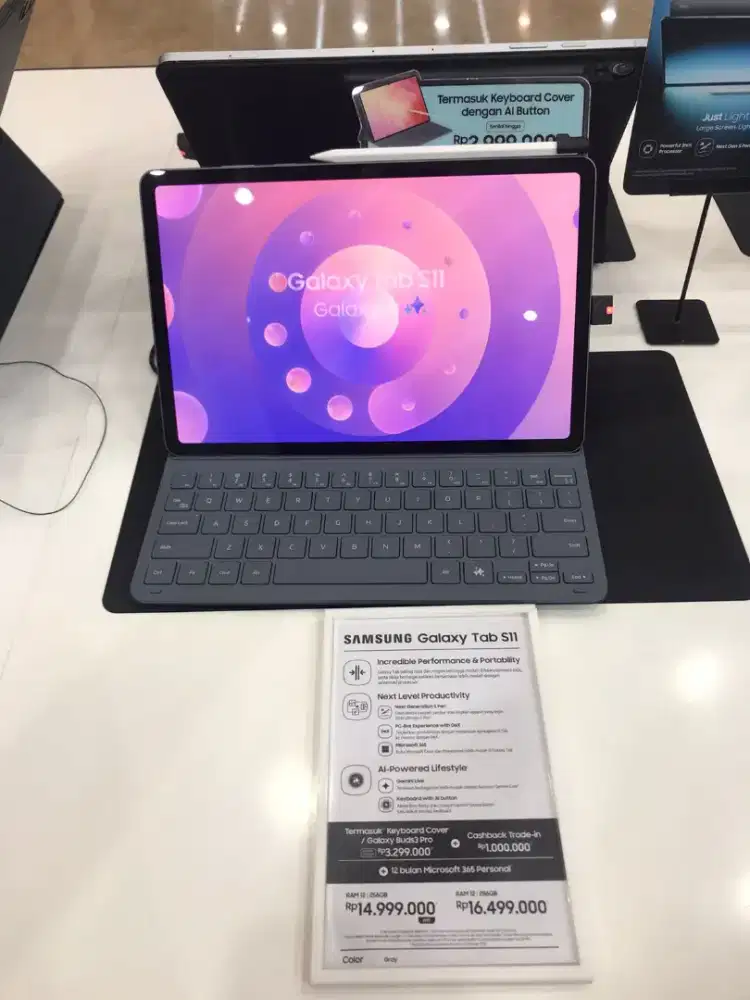 Promo Kredit Galaxy Tab S11 Bunga 0% Gratis 2x Angsuran