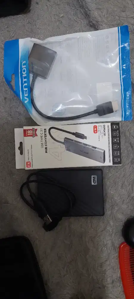 Hardisk external 1TB , connector type c px 6 in1