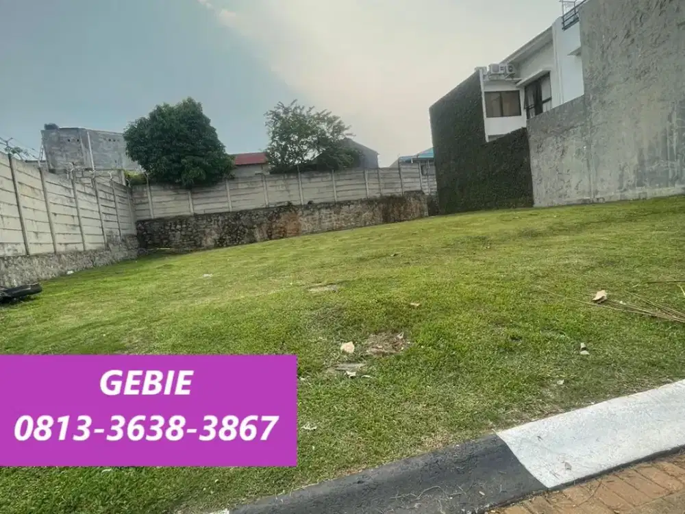 Kavling Lebar Bebas Banjir Dalam Cluster Discovery Bintaro JS-17455