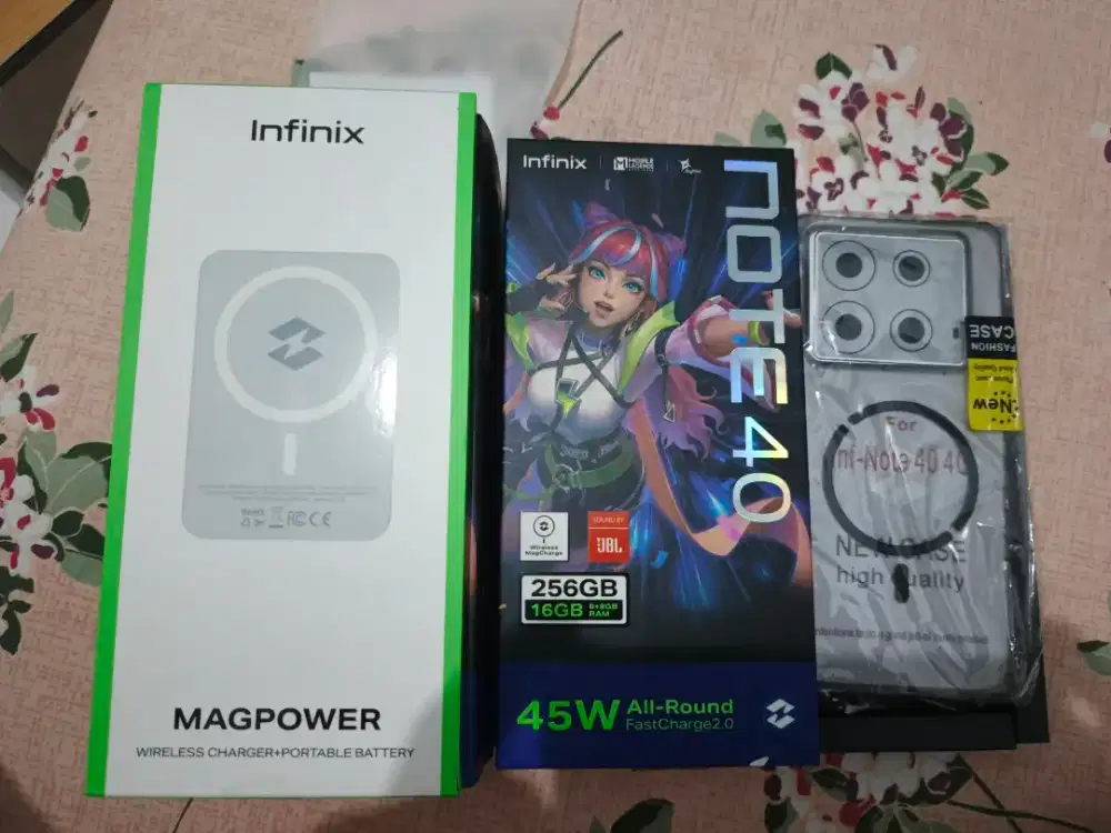 Infinix not 40 ram 8+8/256