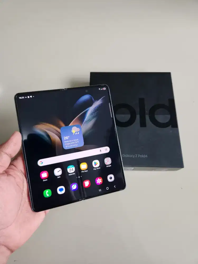Samsung Z Fold 4 5G 12/256 SEIN Resmi Indo Fullset Murah Minus Dikit