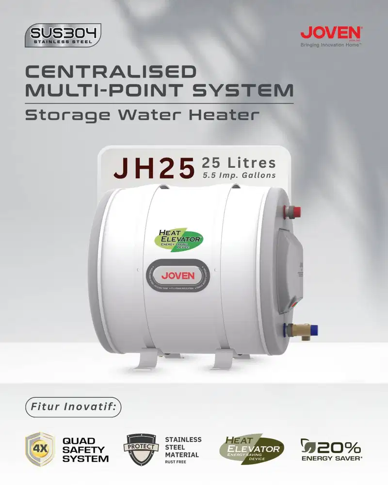 Joven Storage Water Heater JH25