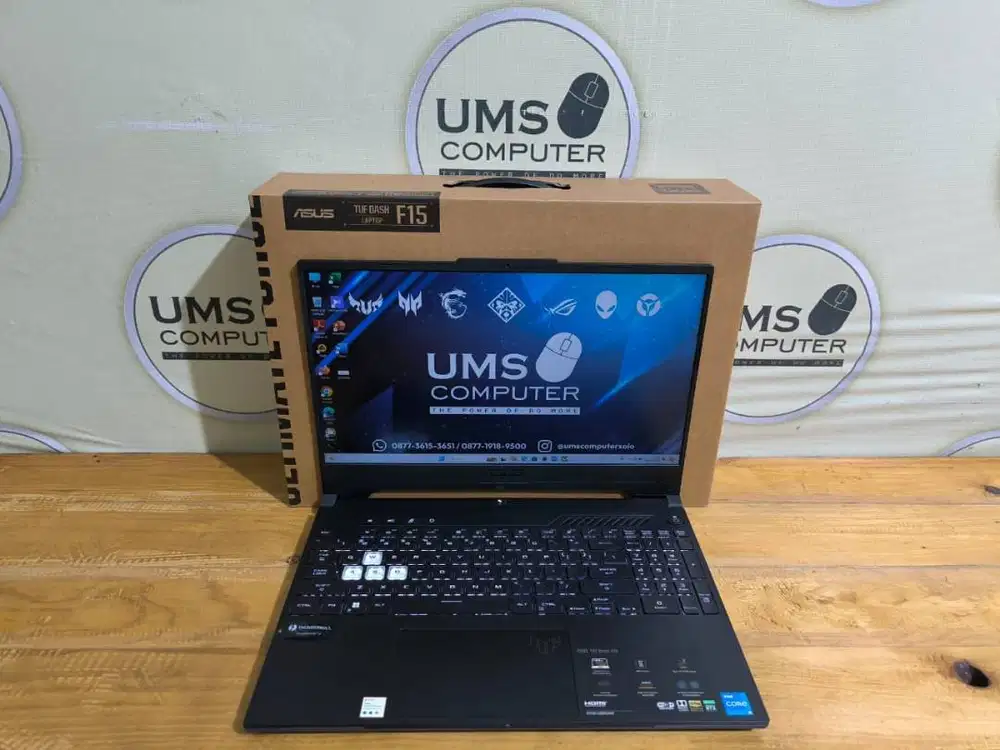 ASUS TUF FX517ZC INTEL Core i5-12450H RAM 16GB SSD 512GB RTX 3050