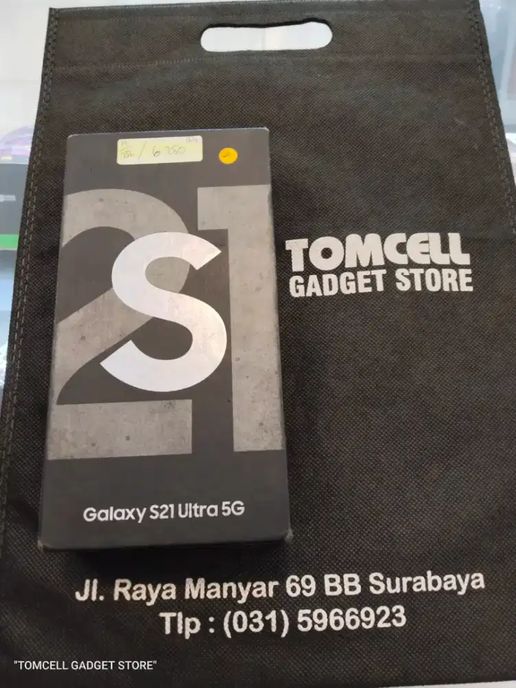 Sam S21 ultra 5g 12/256 second mulus lengkap normal semua
