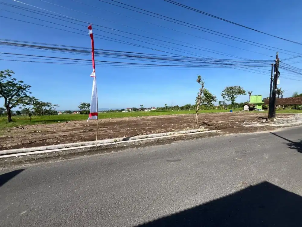 Tanah Jogja Tepi Aspal Dekat SD Budi Mulia Panjen dan Candi Sambisari