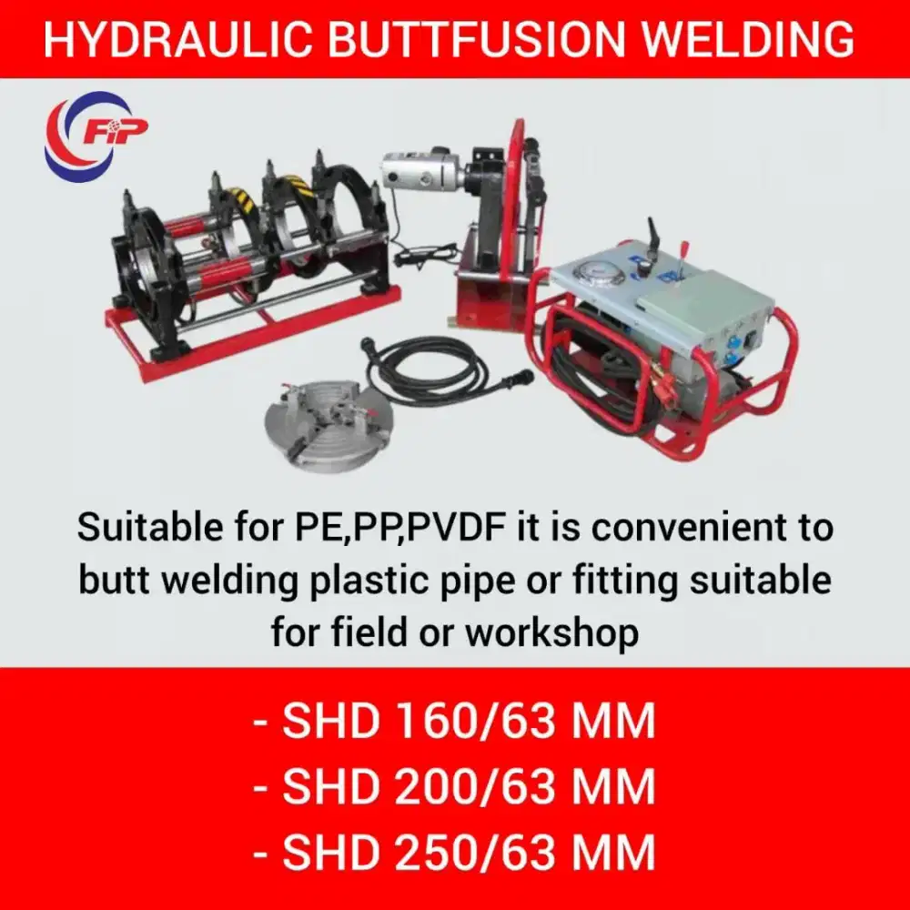 HYDRAULIC  BUTTFUSION WELDING 160