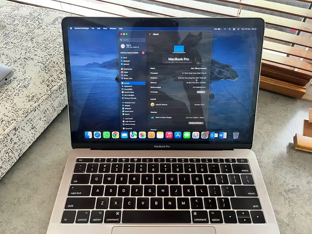 Macbook pro 13 (2017)