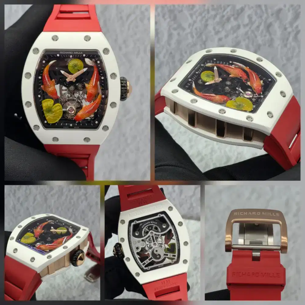 Richard Mille Koi RMS10 Body Keramik Putih