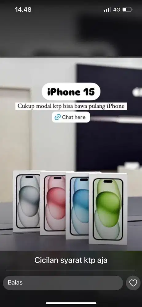 Iphone 15 ibox cicilan 0%