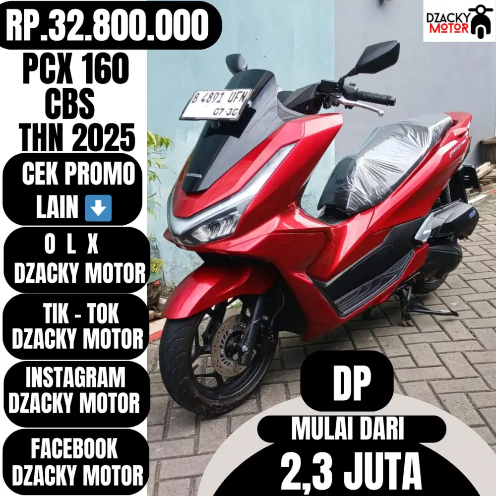 PCX 160 CBS THN 2025 SECOND LIKE NEW